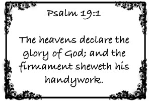 Psalm 19 1 9WB